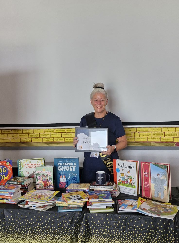 Karen Hartley, Wonderland Reading Hero